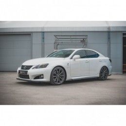 Maxton Side Skirts Diffusers Lexus IS F Mk2 Gloss Black, MAXTON DESIGN