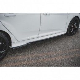 Maxton Side Skirts Diffusers V.2 Ford Focus ST Mk3 Gloss Black, MAXTON DESIGN