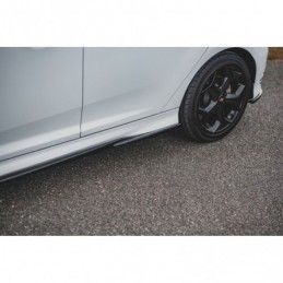 Maxton Side Skirts Diffusers V.2 Ford Focus ST Mk3 Gloss Black, MAXTON DESIGN