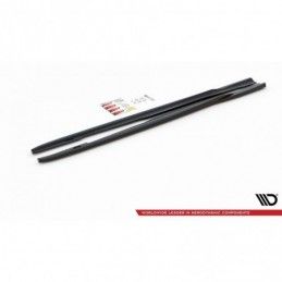 Maxton Side Skirts Diffusers V.2 Ford Focus ST Mk3 Gloss Black, MAXTON DESIGN