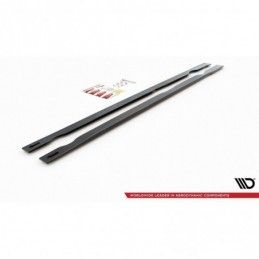 Maxton Side Skirts Diffusers VW Golf 7 GTI TCR RED, Golf 7