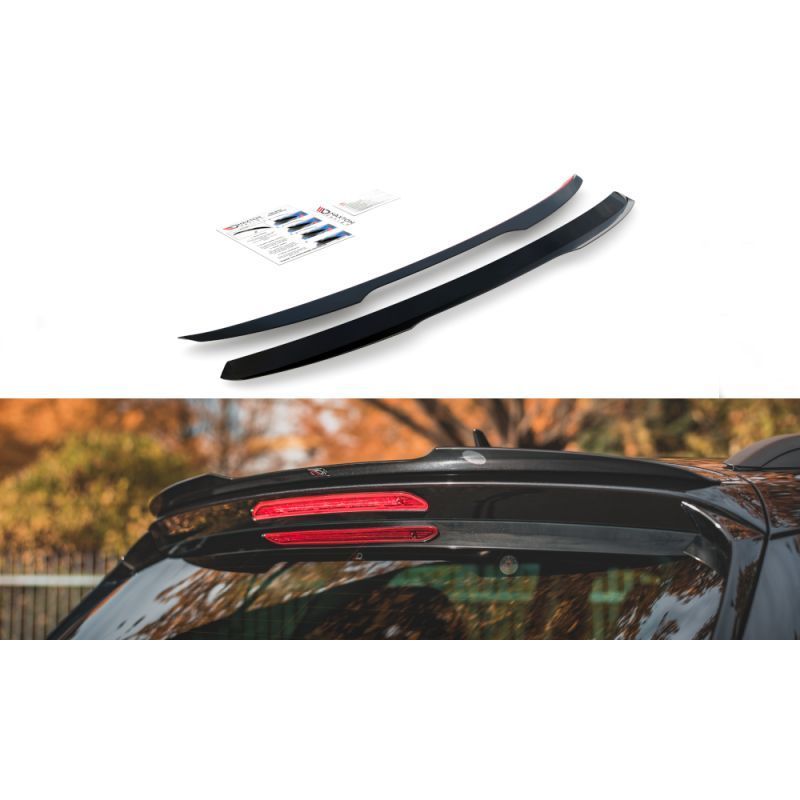 Maxton Spoiler Cap Skoda Karoq Sportline Gloss Black, MAXTON DESIGN