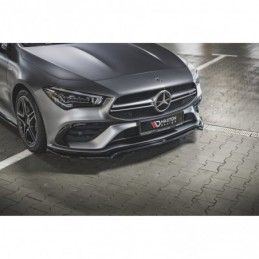 Maxton Front Splitter V.1 Mercedes-AMG CLA 35 Aero C118 Gloss Black, MAXTON DESIGN