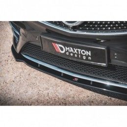 Maxton Front Splitter V.2 Mercedes-Benz V-Class AMG-Line W447 Facelift Gloss Black, MAXTON DESIGN