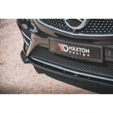 Maxton Front Splitter V.3 Mercedes-Benz V-Class AMG-Line W447 Facelift Gloss Black, MAXTON DESIGN
