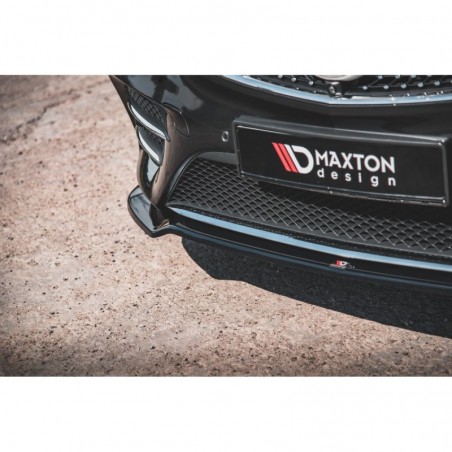 Maxton Front Splitter V.4 Mercedes-Benz V-Class AMG-Line W447 Facelift Gloss Black, MAXTON DESIGN