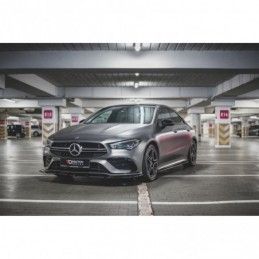 Maxton Front Splitter V.2 Mercedes-AMG CLA 35 Aero C118 Gloss Black, MAXTON DESIGN