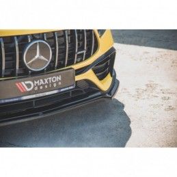 Maxton Front Splitter V.1 Mercedes-AMG A 45 S W177 Gloss Black, MAXTON DESIGN