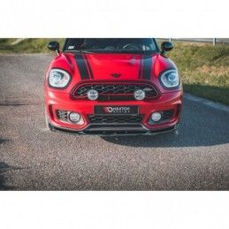 Maxton Front Splitter V.2 Mini Countryman Mk2 F60 JCW Gloss Black, MAXTON DESIGN