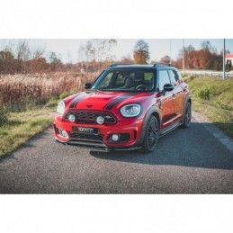 Maxton Front Splitter V.2 Mini Countryman Mk2 F60 JCW Gloss Black, MAXTON DESIGN