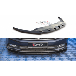 Maxton Front Splitter V.1 Volkswagen Passat B8 Gloss Black, MAXTON DESIGN