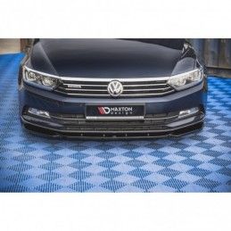 Maxton Front Splitter V.1 Volkswagen Passat B8 Gloss Black, MAXTON DESIGN