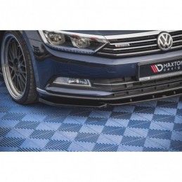 Maxton Front Splitter V.1 Volkswagen Passat B8 Gloss Black, MAXTON DESIGN