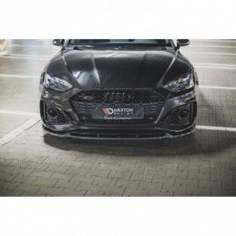 Maxton Front Splitter V.2 Audi RS5 F5 Facelift Gloss Black, MAXTON DESIGN