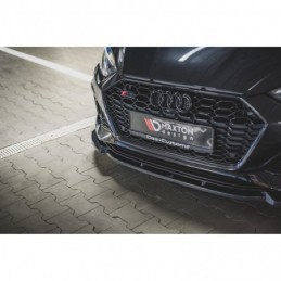 Maxton Front Splitter V.2 Audi RS5 F5 Facelift Gloss Black, MAXTON DESIGN