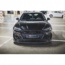 Maxton Front Splitter V.3 Audi RS5 F5 Facelift Gloss Black, MAXTON DESIGN