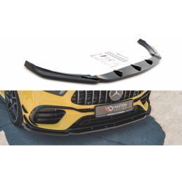 Maxton Front Splitter V.2 Mercedes-AMG A 45 S W177 Gloss Black, MAXTON DESIGN