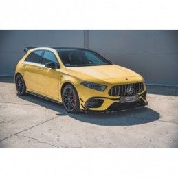 Maxton Front Splitter V.2 Mercedes-AMG A 45 S W177 Gloss Black, MAXTON DESIGN