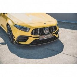 Maxton Front Splitter V.2 Mercedes-AMG A 45 S W177 Gloss Black, MAXTON DESIGN