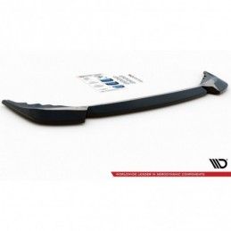 Maxton Central Rear Splitter Skoda Karoq Sportline Gloss Black, MAXTON DESIGN