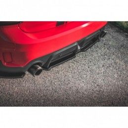 Maxton Central Rear Splitter Mini Countryman Mk2 F60 JCW Gloss Black, MAXTON DESIGN