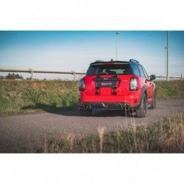 Maxton Central Rear Splitter Mini Countryman Mk2 F60 JCW Gloss Black, MAXTON DESIGN