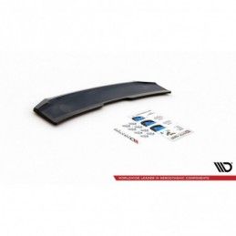 Maxton Central Rear Splitter Audi RS5 F5 Facelift Gloss Black, MAXTON DESIGN