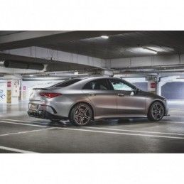 Maxton Rear Valance Mercedes-AMG CLA 35 Aero / 45 Aero C118 Gloss Black, MAXTON DESIGN