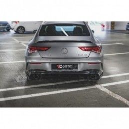 Maxton Rear Valance Mercedes-AMG CLA 35 Aero / 45 Aero C118 Gloss Black, MAXTON DESIGN