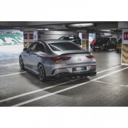 Maxton Rear Valance Mercedes-AMG CLA 35 Aero / 45 Aero C118 Gloss Black, MAXTON DESIGN