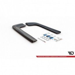 Maxton Rear Side Splitters V.1 Mercedes-Benz V-Class AMG-Line W447 Facelift Gloss Black, MAXTON DESIGN