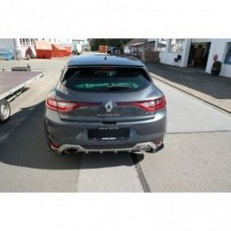 Maxton Rear Side Splitters Renault Megane Mk.4 GT-Line Gloss Black, MAXTON DESIGN