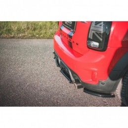 Maxton Rear Side Splitters Mini Countryman Mk2 F60 JCW Gloss Black, MAXTON DESIGN