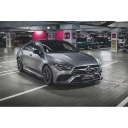 Maxton Side Skirts Diffusers Mercedes-AMG CLA 35 / 45 C118 Gloss Black, MAXTON DESIGN