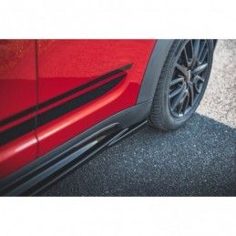 Maxton Side Skirts Diffusers Mini Countryman Mk2 F60 JCW Gloss Black, MAXTON DESIGN