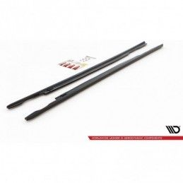 Maxton Side Skirts Diffusers Volkswagen Passat B8 Gloss Black, MAXTON DESIGN