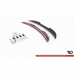 Maxton Spoiler Cap Peugeot 308 GT Mk2 Facelift Gloss Black, MAXTON DESIGN