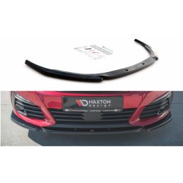 Maxton Front Splitter V.2 Peugeot 308 GT Mk2 Facelift Gloss Black, MAXTON DESIGN