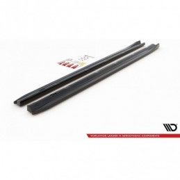 Maxton Side Skirts Diffusers Peugeot 308 GT Mk2 Facelift Gloss Black, MAXTON DESIGN