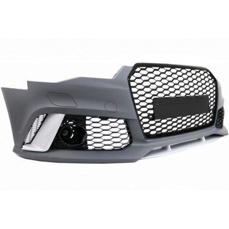 Front Bumper suitable for AUDI A6 C7 4G (2011-2015) RS6 Design With Grille, A6/S6/RS6 4G C7 