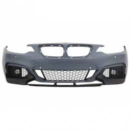 Front Bumper suitable for BMW 2 Series F22 F23 (2014-Up) Coupe Cabrio M-Performance Design, Serie 2 F22 / F23 / M2 F87