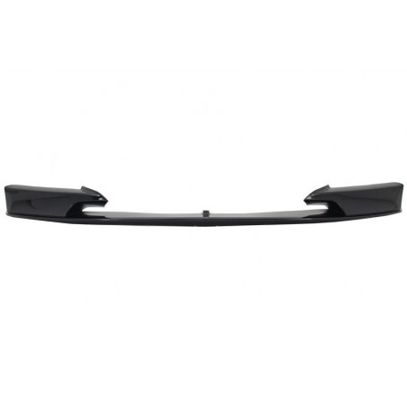 Front Bumper Spoiler suitable for BMW 3 Series F30 Sedan F31 Touring (2011-up) M-Performance Design Piano Black Edition, Serie 3