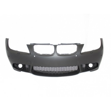 Front Bumper suitable for BMW 3 Series E90 E91 Touring LCI Facelift (2008-2011) M3 Design with PDC, Without Fog Lights, Serie 3 
