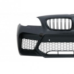 Front Bumper With Central Grilles suitable for BMW F10 F11 5 Series (2011-2017) G30 M5 Design, Serie 5 F10/ F11