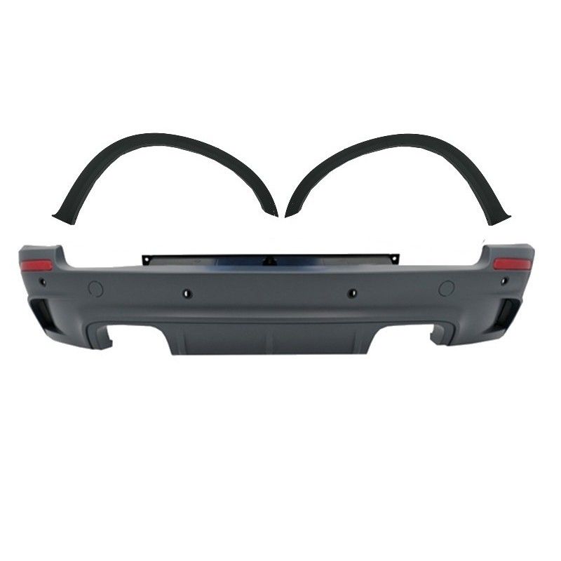 Rear Bumper and Wheel Arches Fender Flares suitable for BMW X5 E70 (2007-2013) X5M M-Design, X5 F15