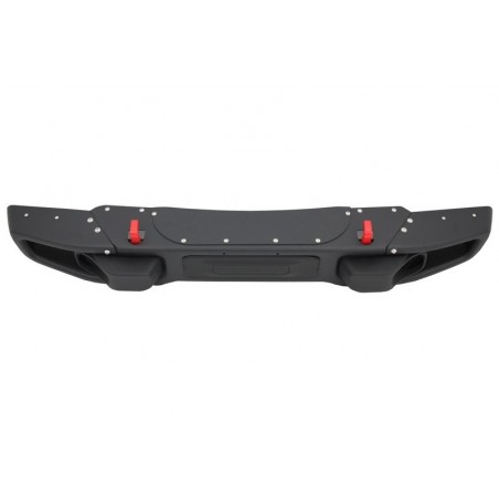 Metal Front Bumper suitable for JEEP Wrangler / Rubicon JK (2007-2017) 10th Anniversary Hard Rock Style, Jeep
