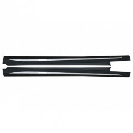 Side Skirts suitable for Mercedes C-Class W205 S205 (2014-2020) Sport C63 Design Chrome, W205