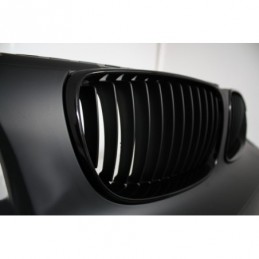 Front Bumper suitable for BMW 1'er E81/E82 E87/E88 (2004-2011) 1M Design with SRA Without Fog Ligts, Serie 1 E81/ E82/ E87/ E88