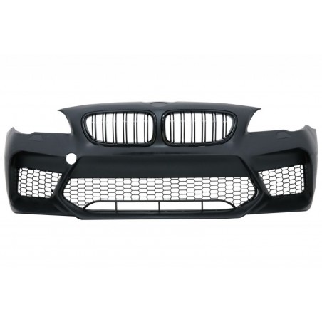 Front Bumper With Central Grilles suitable for BMW F10 F11 5 Series (2011-2017) G30 M5 Design Without PDC, Serie 5 F10/ F11