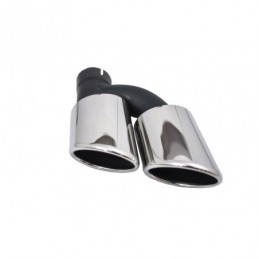 Exhaust Muffler Tips Tail Pipes suitable for Audi A3 A4 A5 A6 A7 A8 to S3 S4 S5 S6 S7 S8 SQ3 SQ5 S-Design, A6/S6/RS6 4G C7 